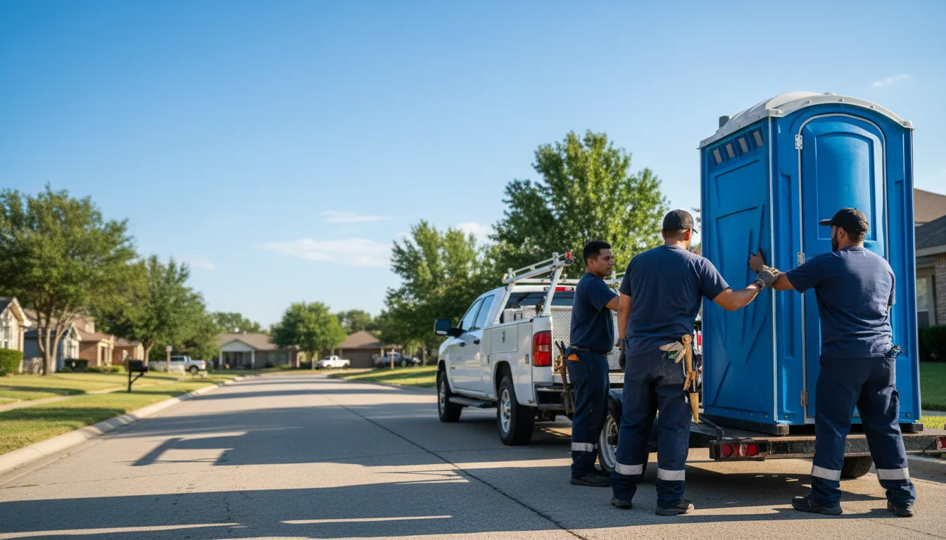 Portable Toilet Rental in Bellevue, TX near me